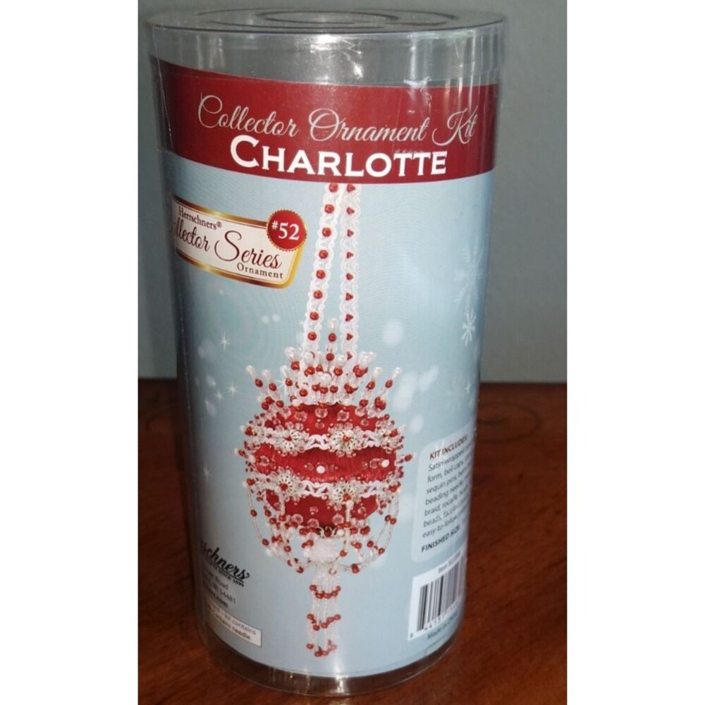 Herrschners Charlotte #52 Collectors Series Sequin Bead Christmas Ornament Kit